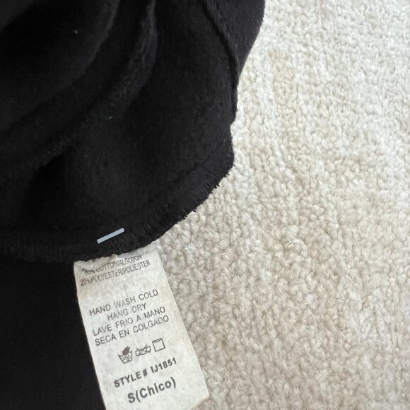 In Box Black Double Breasted Short Coat Jacket S - Picture 9 of 9